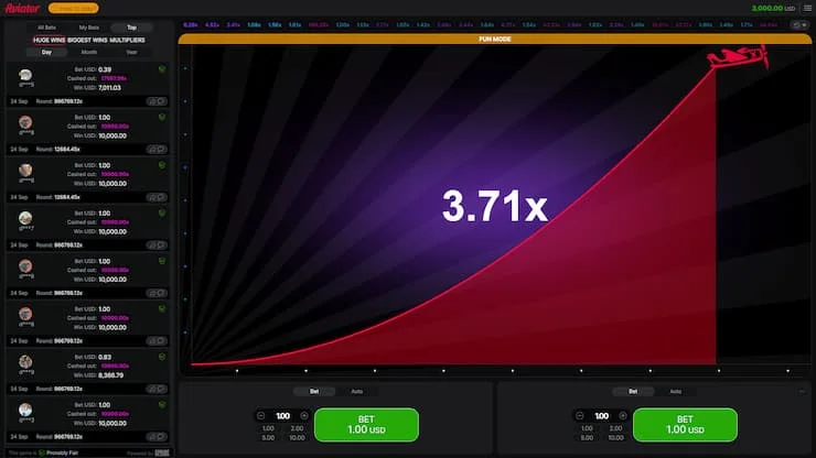 Aviator juego crash 888 bet México